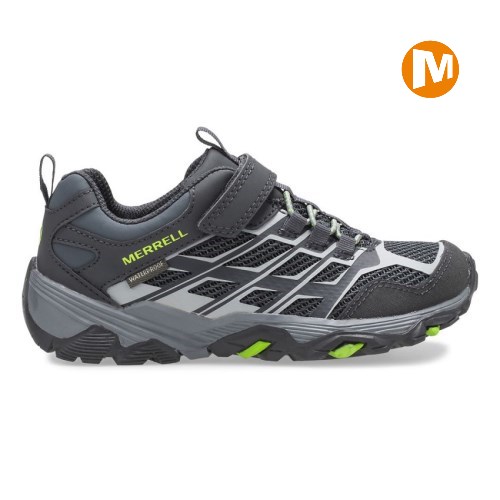 Dětské Tenisky Merrell Moab FST Low A/C Waterproof Tmavě Šedé (CZ. IFWSL)